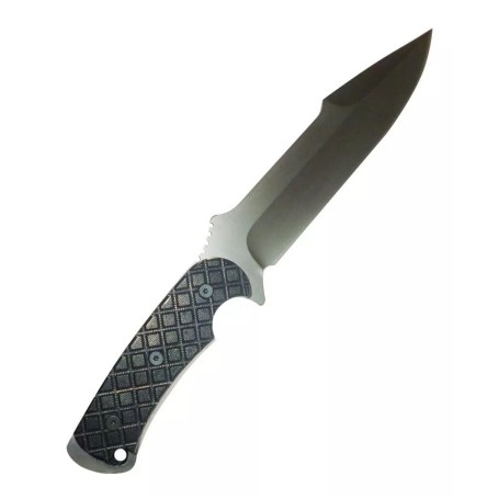 Cuchillo Puñal Militar Caza + Funda Espiga Completa Calidad