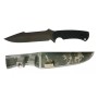 Cuchillo Puñal Militar Caza + Funda Espiga Completa Calidad