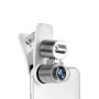 Lupa 60x Clip Microscopio Led/uv Para Smartphones Universal
