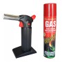 Soplete Cocina Profesional Flambeador Recargable + Gas