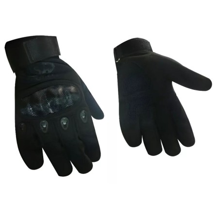 Guantes Tacticos Moto Militares Bici Fibra D Carbono Calidad