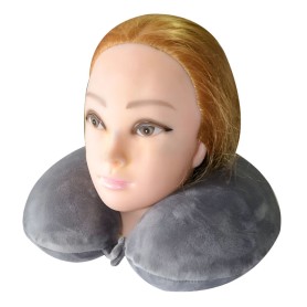 Cojín Cervical Para Cuello Con Gel Memory Foam Viaje Silla