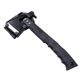 Hacha Táctica Multifunción C/clip Pedernal Cuchillo Serrucho