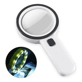 Lupa Genérica Modelo 2288-85 De Mano 30x Con Luz