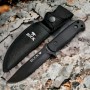 Cuchillo Puñal Militar Caza + Funda Espiga Completa