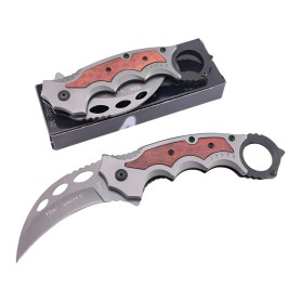 Navaja Karambit Plegable Cuchillo Combate Táctico