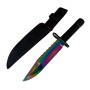 Cuchillo Táctico Militar Camping Acero Inox. Liso