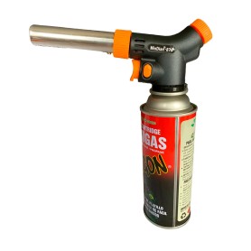 Cabezal Soplete Flameador + Gas Butano