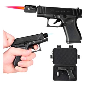 Pistola Encendedor Colección Elegante Color Negro - Metal