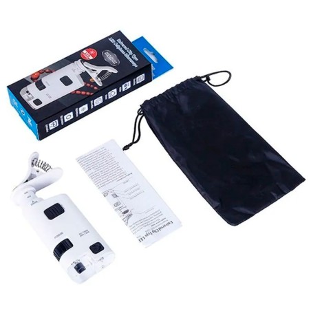 Lupa Entomológica Mini Microscopio 80x - 120x Led Exclusivo