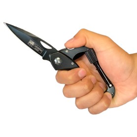 Cuchillo Táctico Genérico Camping 6 En 1 Acero Inoxidable