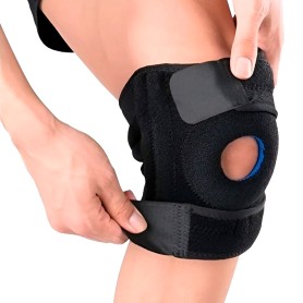 Rodillera Transpirable Ajustable Gel De Silicona Premium