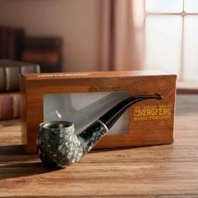 Pipa Acrílica Chung Feng The Bulldog Para Fumar Tabaco