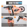 Encendedor Soplete Triple Flama Turbo Recargable Elegante