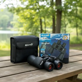 Binoculares Sanci 50x50 Porro Alta Definición Y Alcance Negro