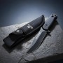 Cuchillo Puñal Militar Caza + Funda Espiga Completa