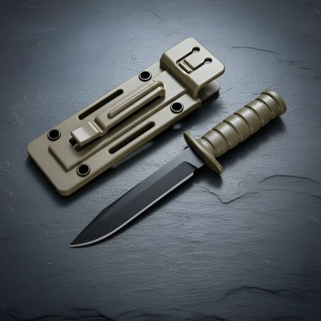 Mini Puñal Militar Táctico Collar Filo Resistente