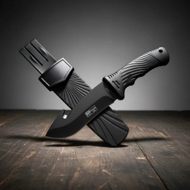 Puñal Mediano Hoja De Gancho Camping Cuchillo Combate Caza