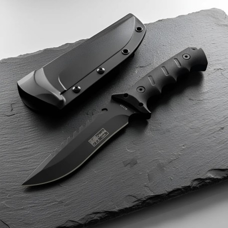 Puñal Militar Espiga Completa (full Tang) Camping Cuchillo