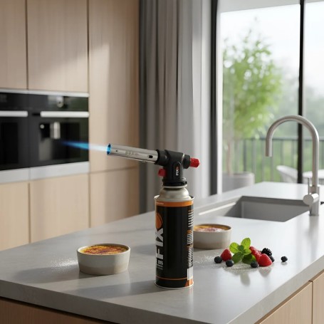 Soplete De Cocina Recargable Fix Ws-504c Para Repostería