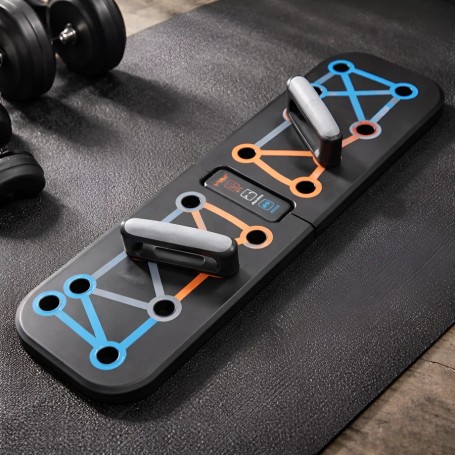 Tablero Flexiones Live Up Multifuncional Planchas Pecho Gym
