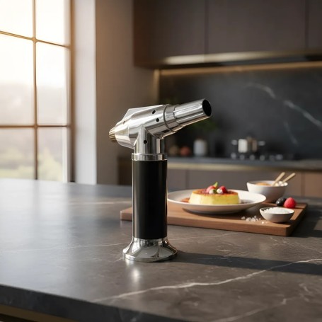 Mini Soplete Portátil Recargable Flameador Cocina Gas Butano
