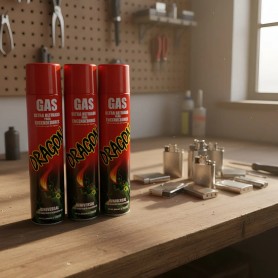 Gas Butano Dragon Para Recargar Todo Tipo De Encendedores