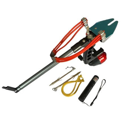Resortera Profesional Caza Y Pesca Incluye Puntero Laser