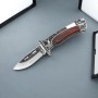 Navaja Tactico Acero Cuchillo Plegable Caza Camping