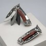 Navaja Tactico Acero Cuchillo Plegable Caza Camping