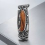 Navaja Tactico Acero Cuchillo Plegable Caza Camping