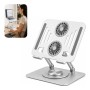 Soporte Aluminio Cooler 360° Para Laptop Notebook Metal