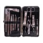 Set Manicure Pedicure 17 En 1 - Kit Acero Inoxidable