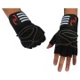 Mitones Guantes Ciclismo Bici Gym Pesas Con Muñequera