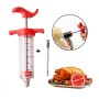 Inyector Jeringa Cocina Pavo Aderezo 3 Agujas + 2 Cepillos