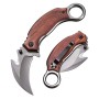 Navaja Karambit Plegable Cuchillo Combate Táctico