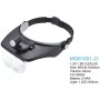 Lupa De Cabeza Luz Led 4 Lentes Intercambiables