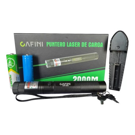 Puntero Laser Verde Super Potente Largo Alcance Con Efectos